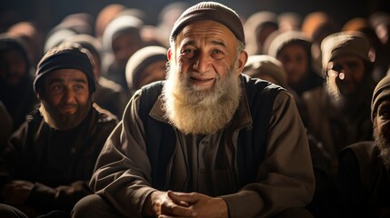 Wall Mural - A man perform haj  