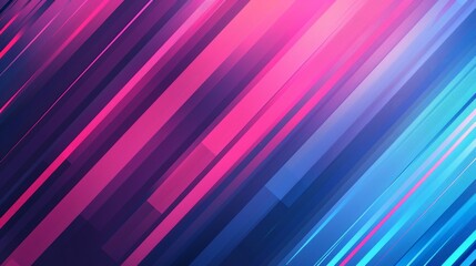 Poster - Abstract geometric pattern of multi-colored cubes of different shapes and sizes. Futuristic background design.