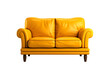 © Dumitru - a yellow couch with wooden legs