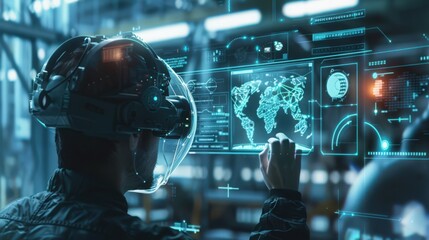 Poster - Investigate the role of digital twins in factory operations, where virtual replicas enable real-time monitoring