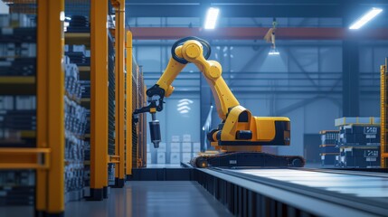 Poster - Showcase a robotic system managing the entire construction project, from design to execution