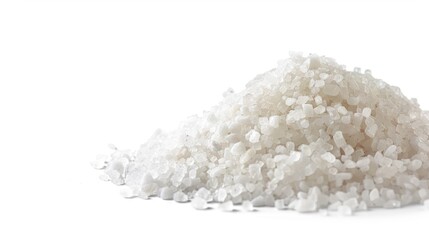 Wall Mural - A simple image of a large pile of white sugar sitting on a table