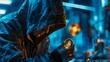 © Natanong - Hooded Figure Conducting Secure Cryptocurrency Transaction in Cybersecurity Concept