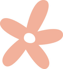 Sticker - Simple Flower Icon