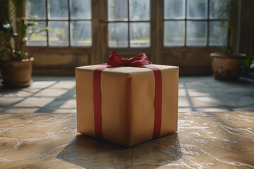 Poster - Minimalist design of inexpensive items enveloped in extravagant, stylish packaging