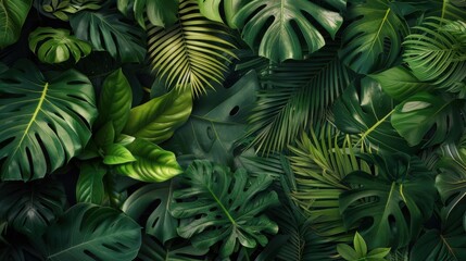  Tropical Leaf Pattern