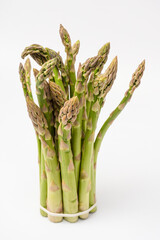 Wall Mural - Asparagus isolated on a white background.