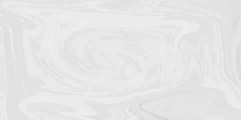 Poster - Abstract white and gray color liquid marble surfaces background design. ink backdrop with wavy pattern. modern background design with luxury cloth or liquid wave or wavy folds of grunge silk texture.