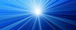 © cac_tus - Abstract radial blue light burst background