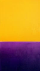 Poster - Yellow and purple paint smoothly blending together creating a vibrant background with a color combination that is modern and eye-catching