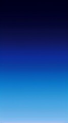 Poster - Calming blue gradient background evokes peace and serenity, perfect for various projects