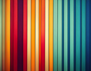 Aufkleber -  Background Color Abstract Design Stripe- A retro abstract background with colorful stri_1(40)