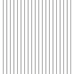 Aufkleber - abstract monochrome geometric vertical fence thin line pattern.