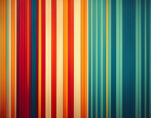 Aufkleber -  Retro Abstract Stripe Design- A vibrant background featuring retro stripes and patterns_1(407)