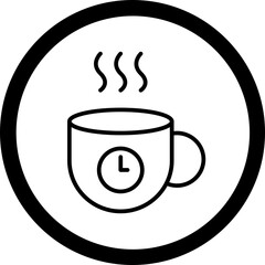 Poster - Coffee Break Icon Design