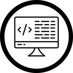 coding icon design