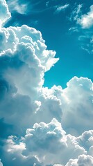 thunderhead with the blue skies, moon ,night scenery, cloud, tree -anime style photo background wall