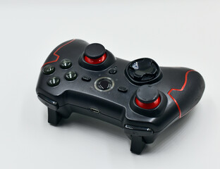 The joystick allows you to control a virtual object in two- or three-dimensional space.