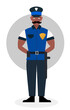 © John - Police officer concept illustration