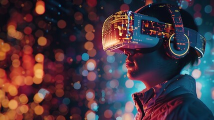 Sticker - Virtual reality, programming and fun experiences for tech fans. Mixing programming with VR tech for exciting digital worlds. Dive into the future of tech innovation