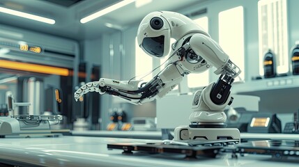 Aufkleber - advanced robotics system automating tasks