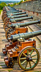 guns and cannons