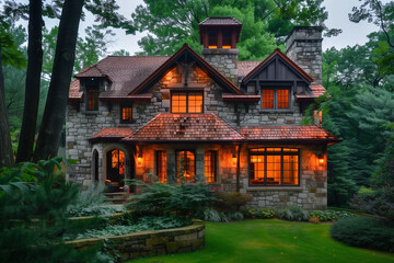 Poster - Beautiful Home Exterior