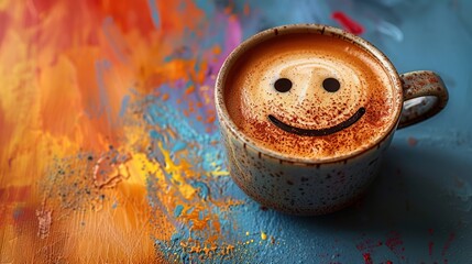 Poster - Smiling Coffee