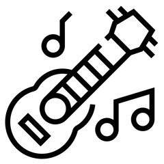 Poster - Guitar Icon For Illustration