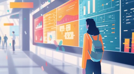 Poster - Learn how data analytics can enhance customer experience by providing personalized insights and targeted solutions.