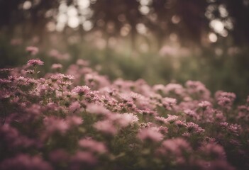 Wall Mural - image abstract grunge wallpaper floral space text frame foliage background flower