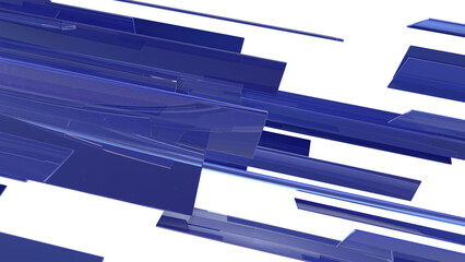 Aufkleber - blue glass abstract background .digital futurist cyber space design, cyberpunk technology, virtual r