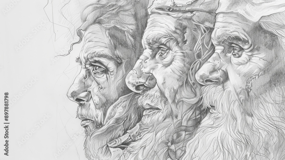 Genesis,The Table of Nations:Modern Bible wall art of the descendants ...