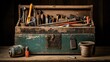 © sevector - antique old tool box