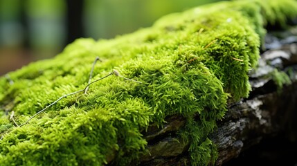 Wall Mural - nature green fur