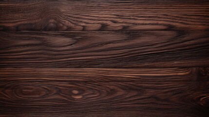 Canvas Print - rustic dark brown wood grain