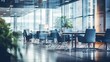 © sevector - walls blurred modern office interior