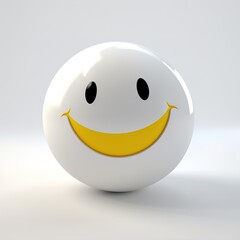 Canvas Print - 3d smiley face