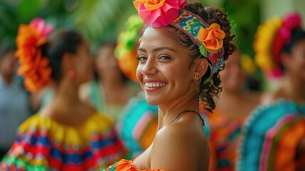 Festive Hispanic Celebration: Music, Dance, and Culinary Delights Captured with Sony A7 IV