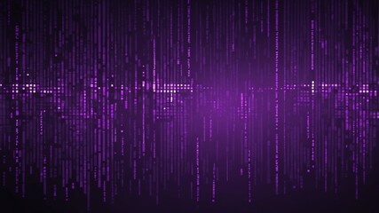 purple binary code pattern technology abstract background digital artwork