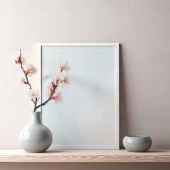 Poster - vase with flowers