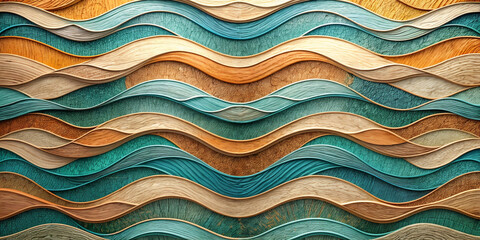 Wall Mural - background, texture, waves, texture,