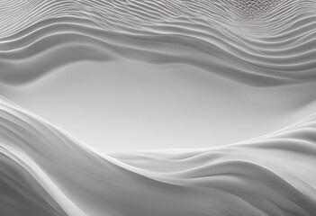 Wall Mural - abstract illustration background gradient futuristic waves white concept gray presentation design halftone texture