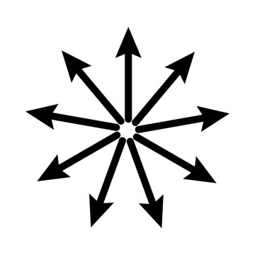 Circle decoration icon template