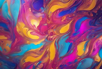 Wall Mural - abstract colorful background