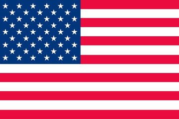 Flag of the United States clipart