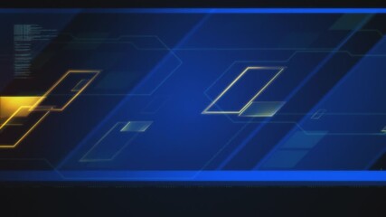 Wall Mural - abstract blue chrome background corporate blue hd background
