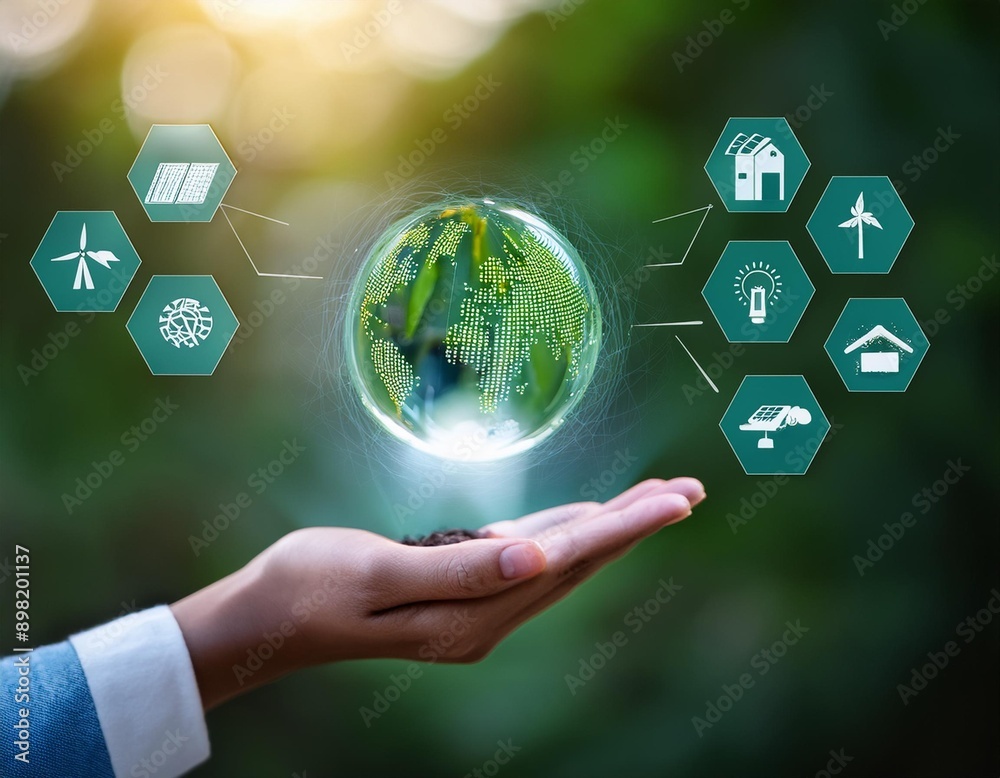 Global renewable energy for environmental sustainability and green and ...