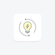 © Blinix Solutions - Energy Renewable lineal color icon , vector, pixel perfect, illustrator file