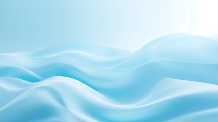 Wall Mural - Abstract Blue Wave Background.